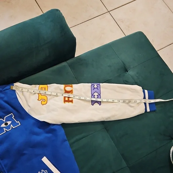 Disney Parks Pixar Monsters University Varsity Jacket By Her Universe College M - Picture 14 of 17